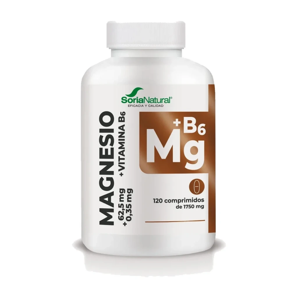 Magnesio + Vitamina B6 liberación sostenida 120 comprimidos